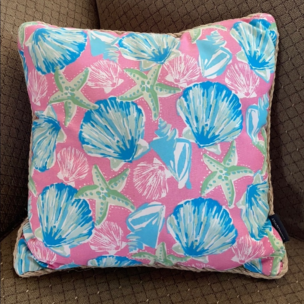 Cynthia Rowley Seashell Throw Pillow